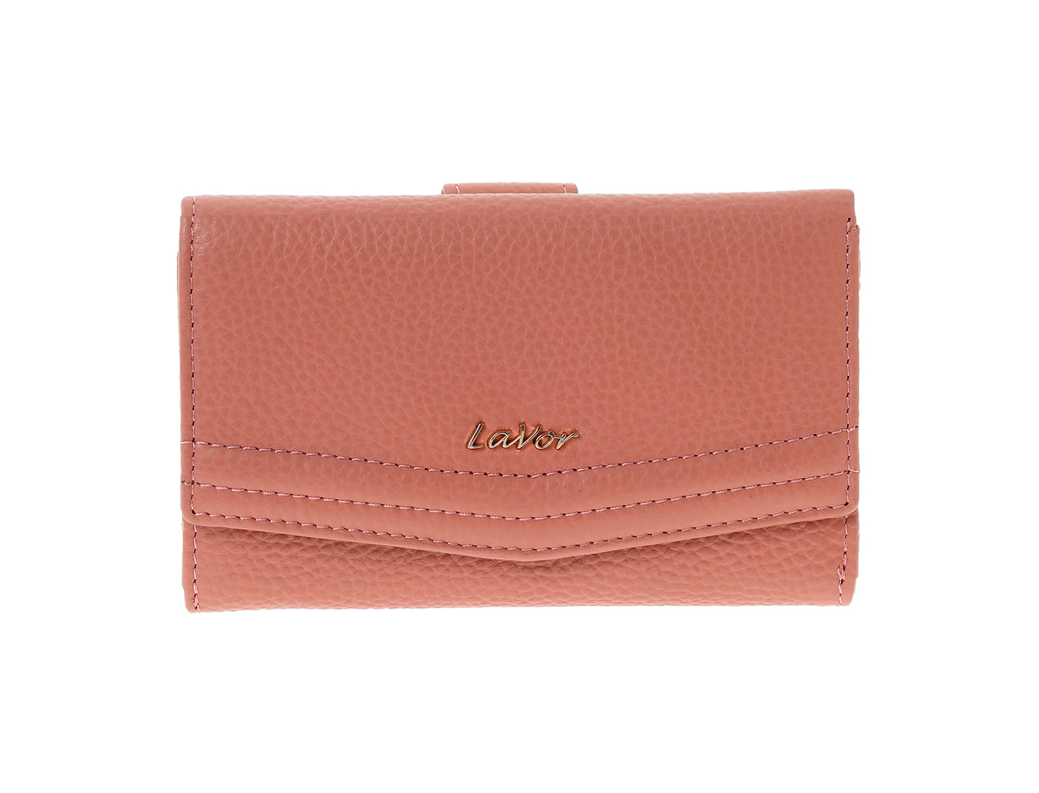 LaVor 1-6019 Γυναικείο Δερμάτινο Πορτοφόλι με Rfid Ροζ