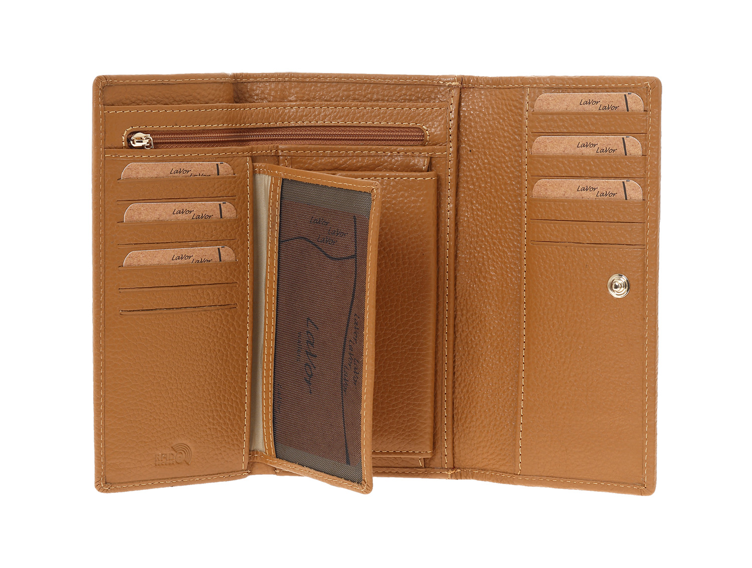 LaVor 1-6164 Γυναικείο Δερμάτινο Πορτοφόλι με Rfid Ταμπά LaVor 1-6164 Γυναικείο Δερμάτινο Πορτοφόλι με Rfid Ταμπά