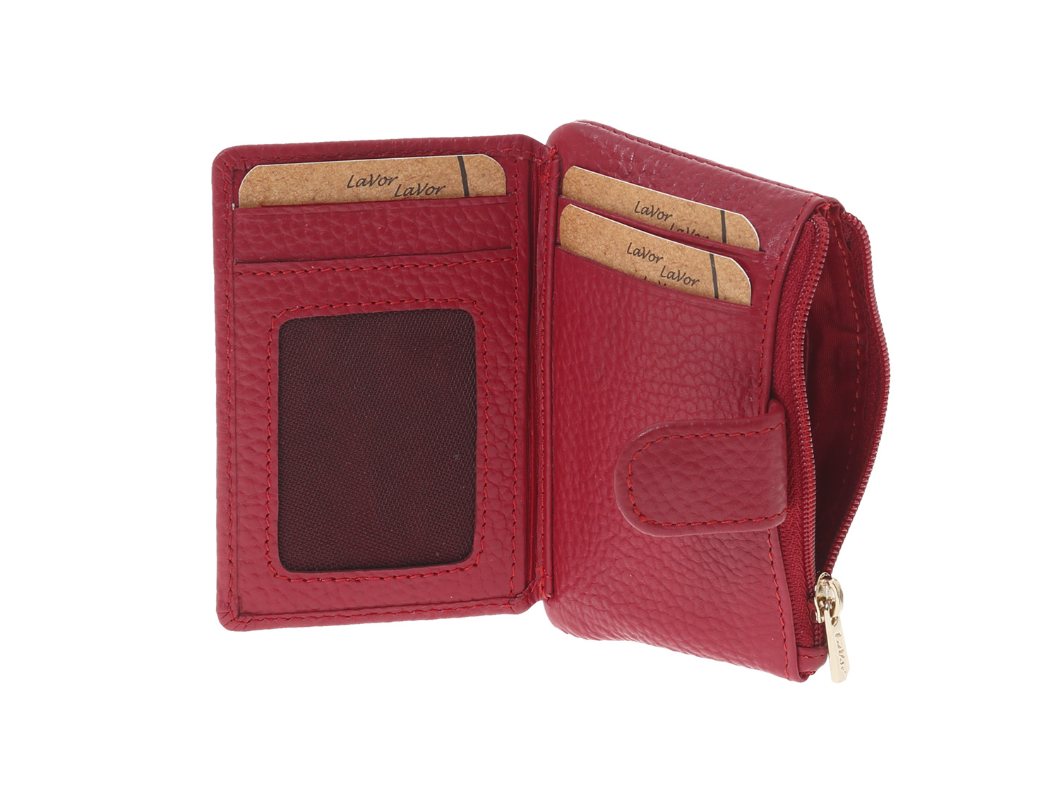 LaVor 1-6169 Γυναικείο Δερμάτινο Πορτοφόλι με Rfid Κόκκινο LaVor 1-6169 Γυναικείο Δερμάτινο Πορτοφόλι με Rfid Κόκκινο
