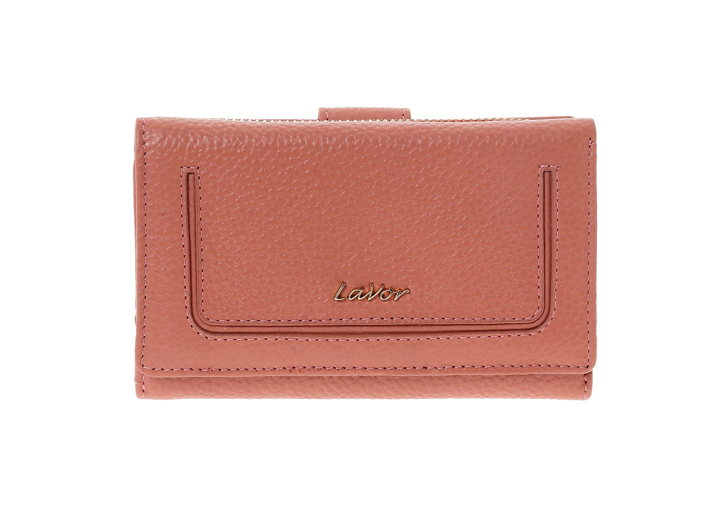 LaVor 1-6158 Γυναικείο Δερμάτινο Πορτοφόλι με Rfid Ροζ