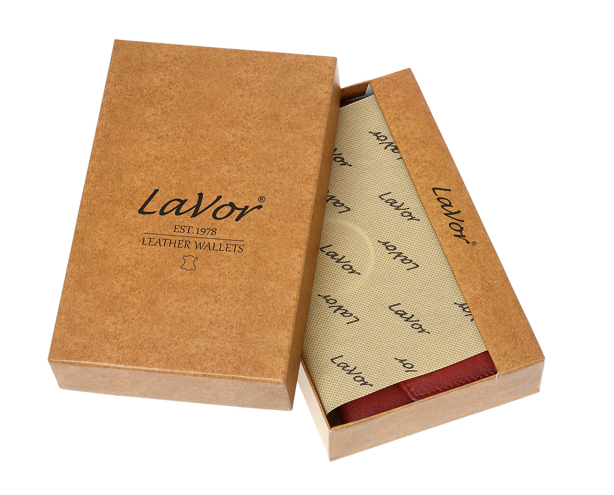 LaVor 1-6081 Γυναικείο Δερμάτινο Πορτοφόλι με Rfid Τερακότα