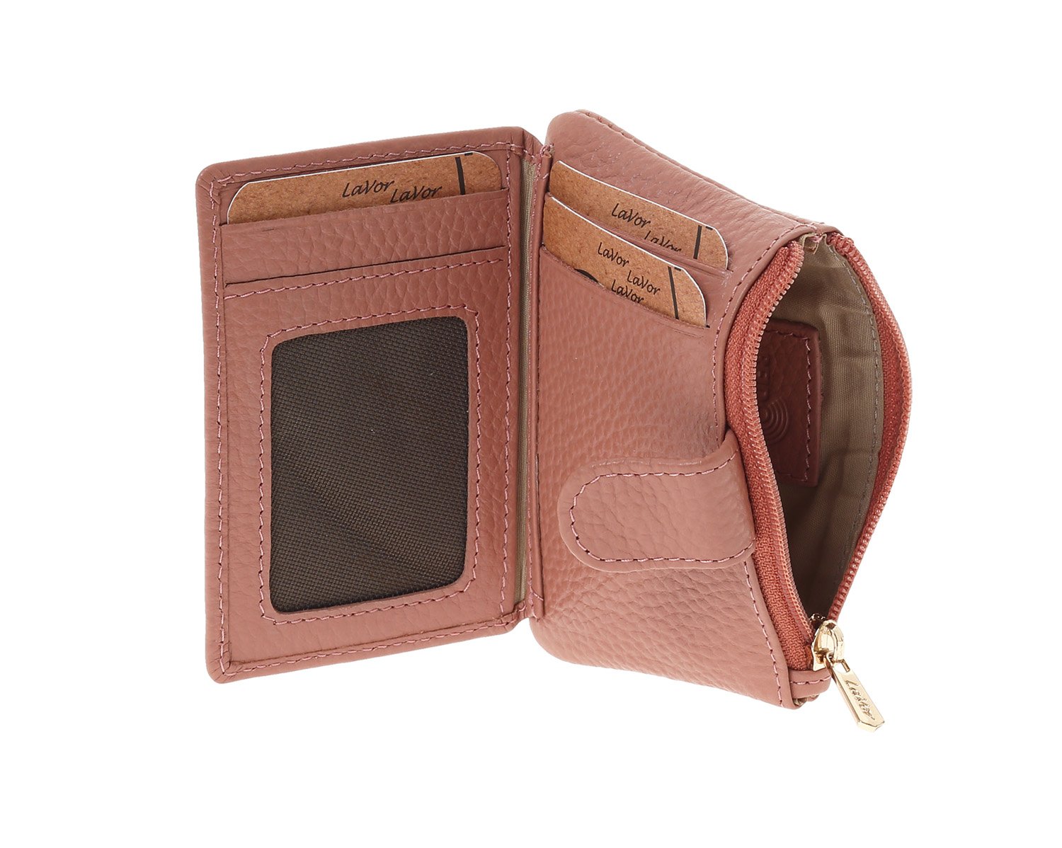 LaVor 1-6169 Γυναικείο Δερμάτινο Πορτοφόλι με Rfid Ροζ LaVor 1-6169 Γυναικείο Δερμάτινο Πορτοφόλι με Rfid Ροζ