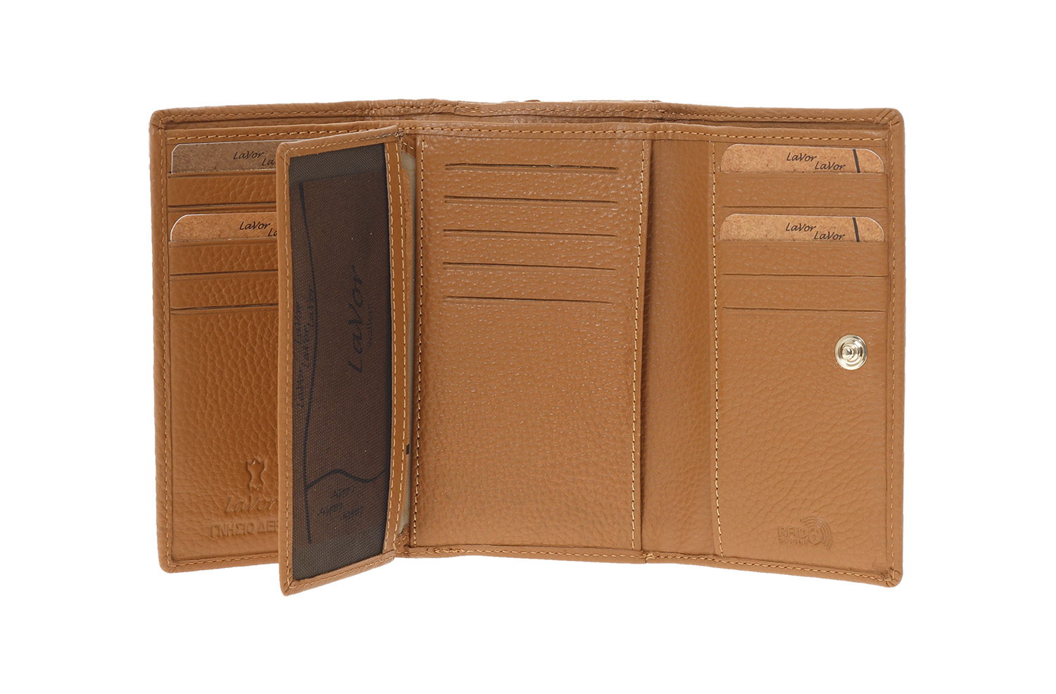 LaVor 1-6156 Γυναικείο Δερμάτινο Πορτοφόλι με Rfid Ταμπά