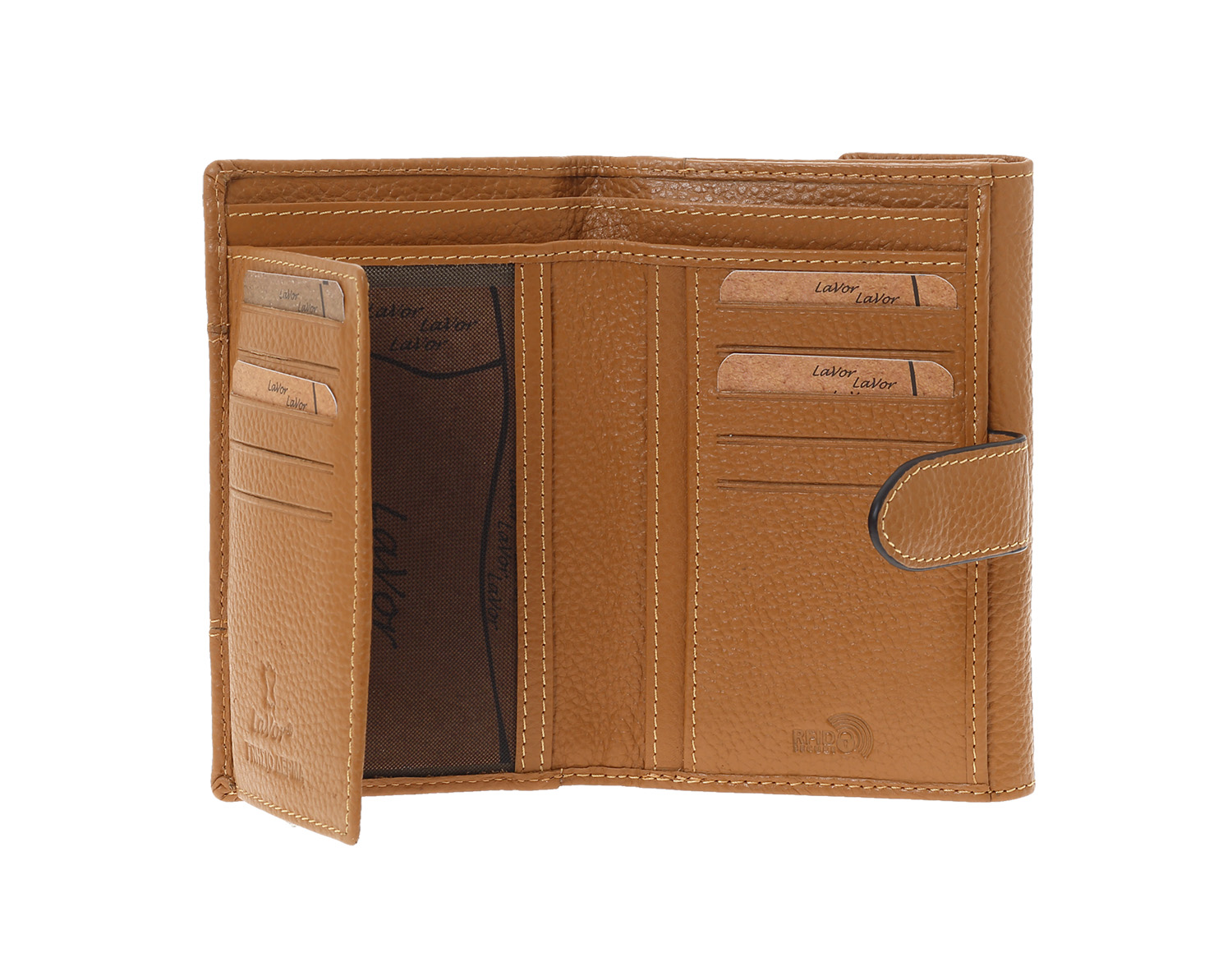 LaVor 1-6161 Γυναικείο Δερμάτινο Πορτοφόλι με Rfid Ταμπά