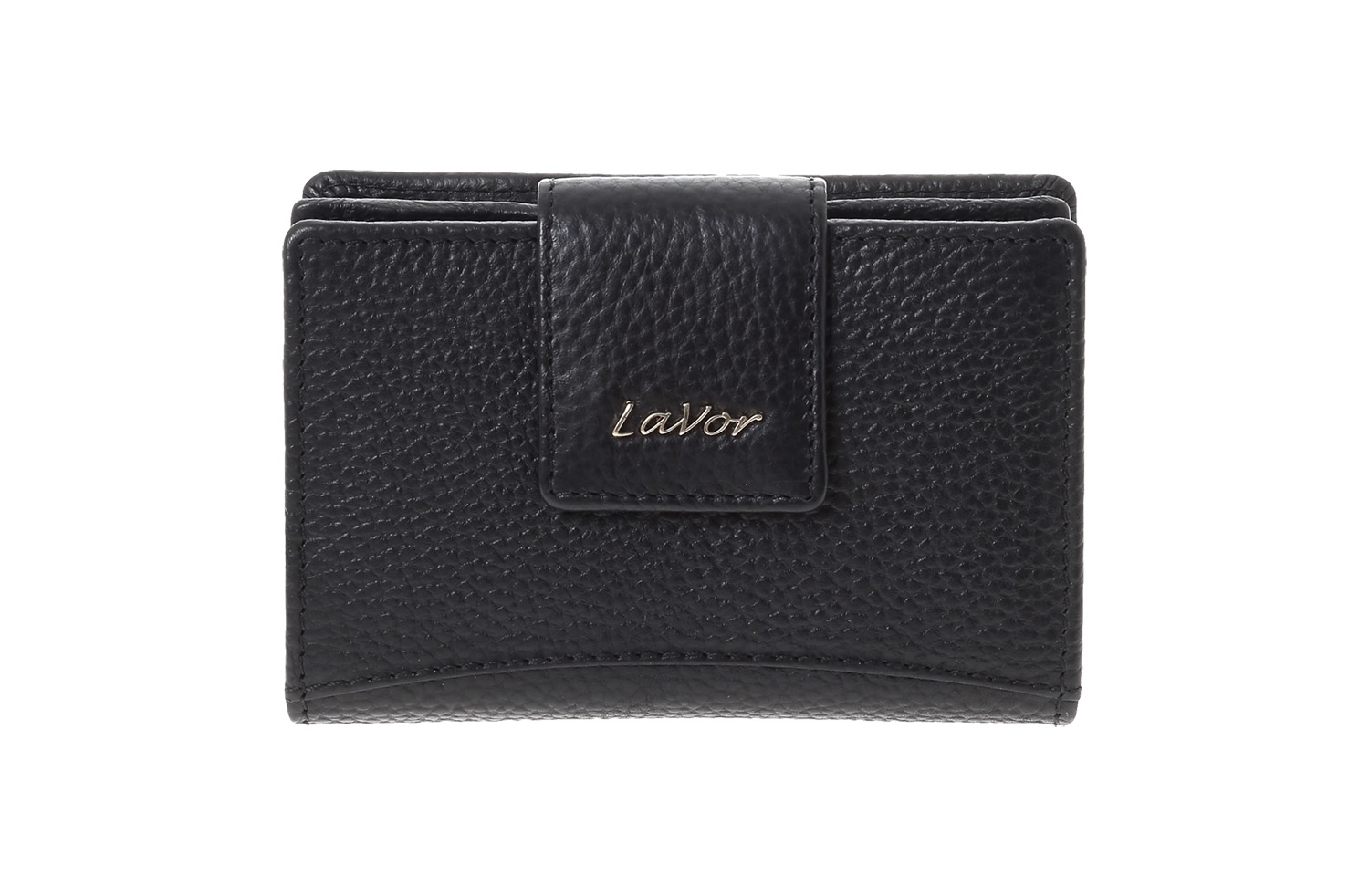 LaVor 1-6163 Γυναικείο Δερμάτινο Πορτοφόλι με Rfid Μαύρο