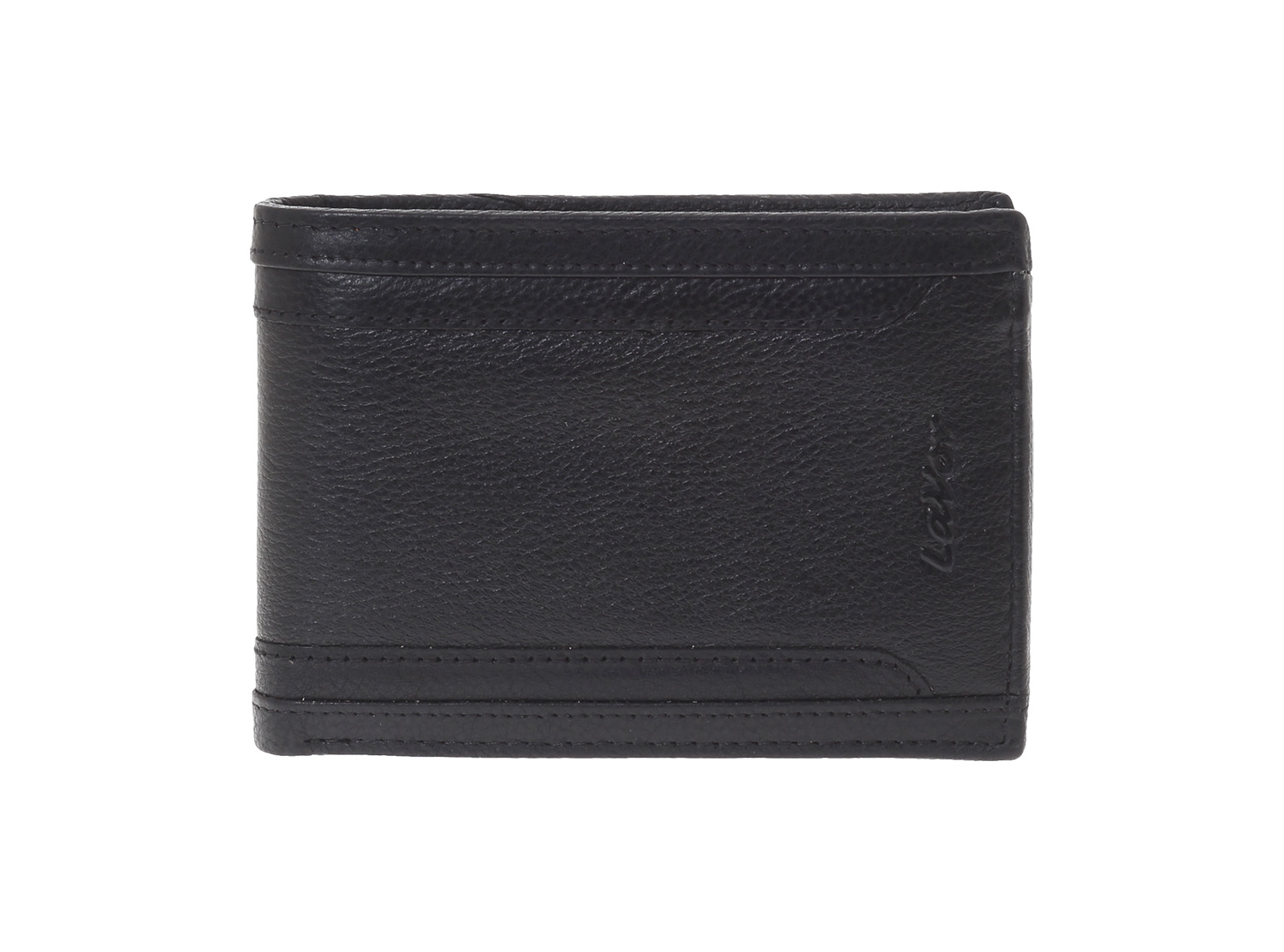 LaVor 1-3837 Ανδρικό Δερμάτινο Πορτοφόλι με RFID Μαυρο