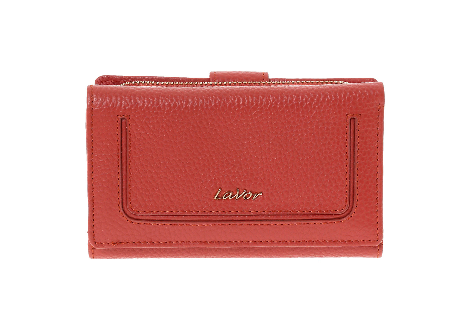 LaVor 1-6158 Γυναικείο Δερμάτινο Πορτοφόλι με Rfid Τερακότα