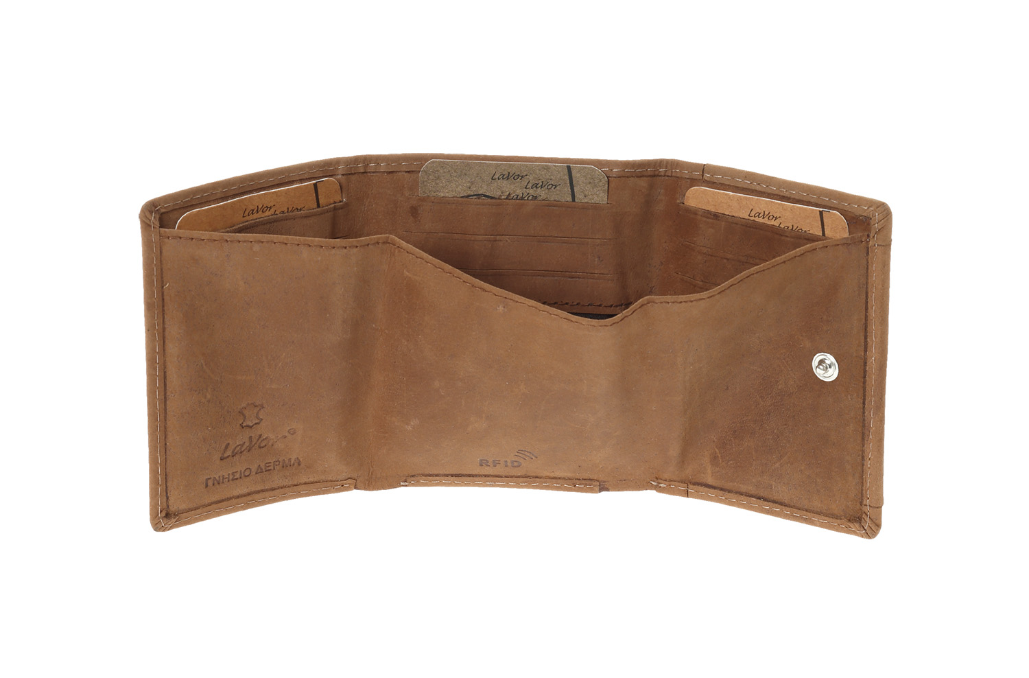 LaVor 1-3824 Ανδρικό Δερμάτινο Πορτοφόλι με RFID Crunch LaVor 1-3824 Ανδρικό Δερμάτινο Πορτοφόλι με RFID Crunch