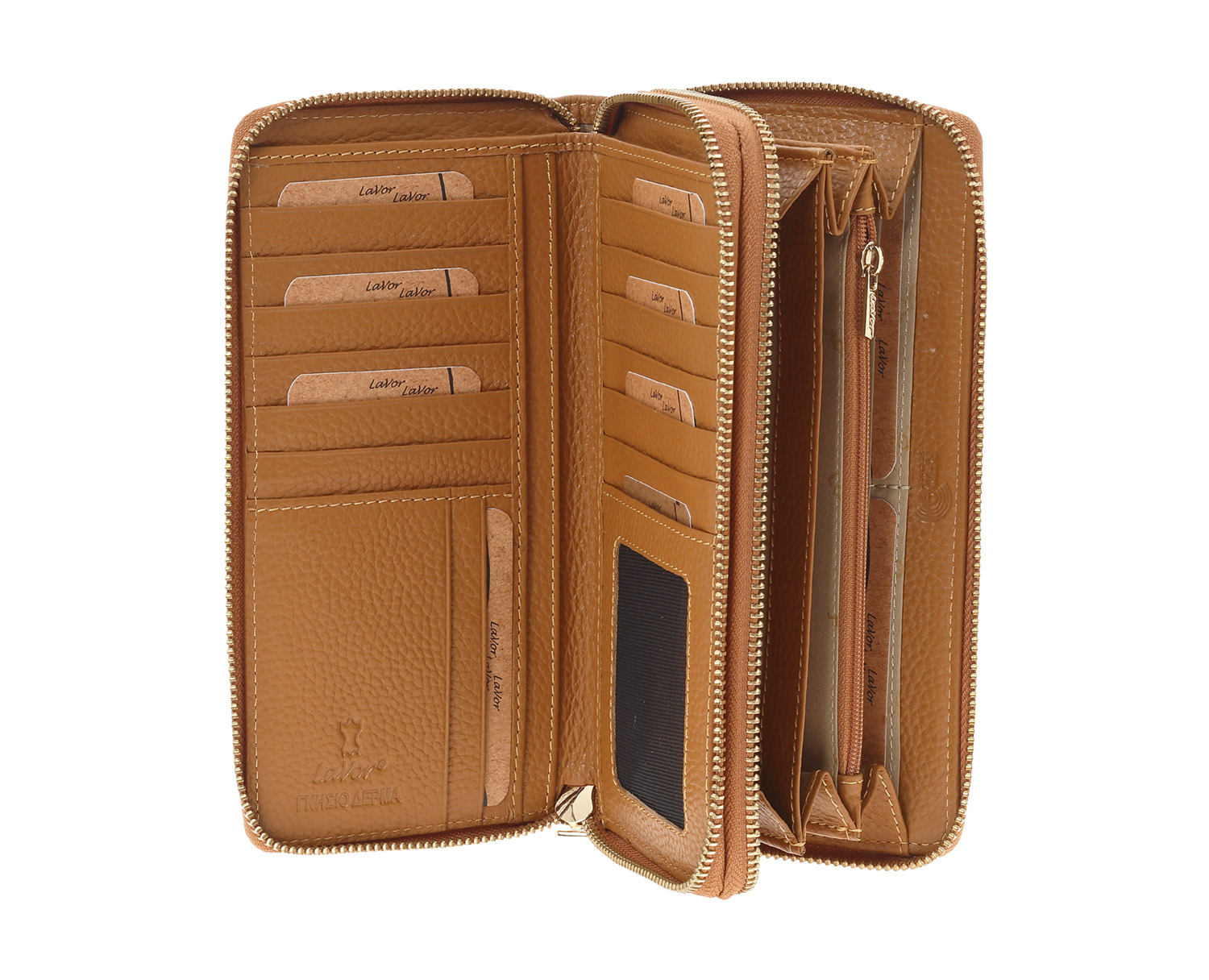 LaVor 1-6159 Γυναικείο Δερμάτινο Πορτοφόλι με Rfid Ταμπά