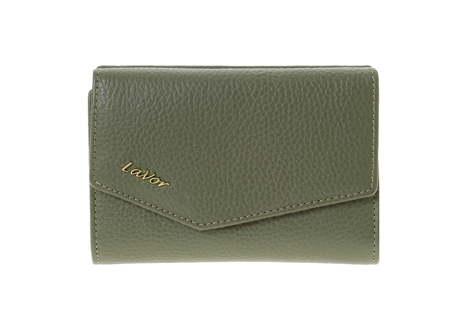 LaVor 1-6000 Γυναικείο Δερμάτινο Πορτοφόλι με Rfid Χακί LaVor 1-6000 Γυναικείο Δερμάτινο Πορτοφόλι με Rfid Χακί
