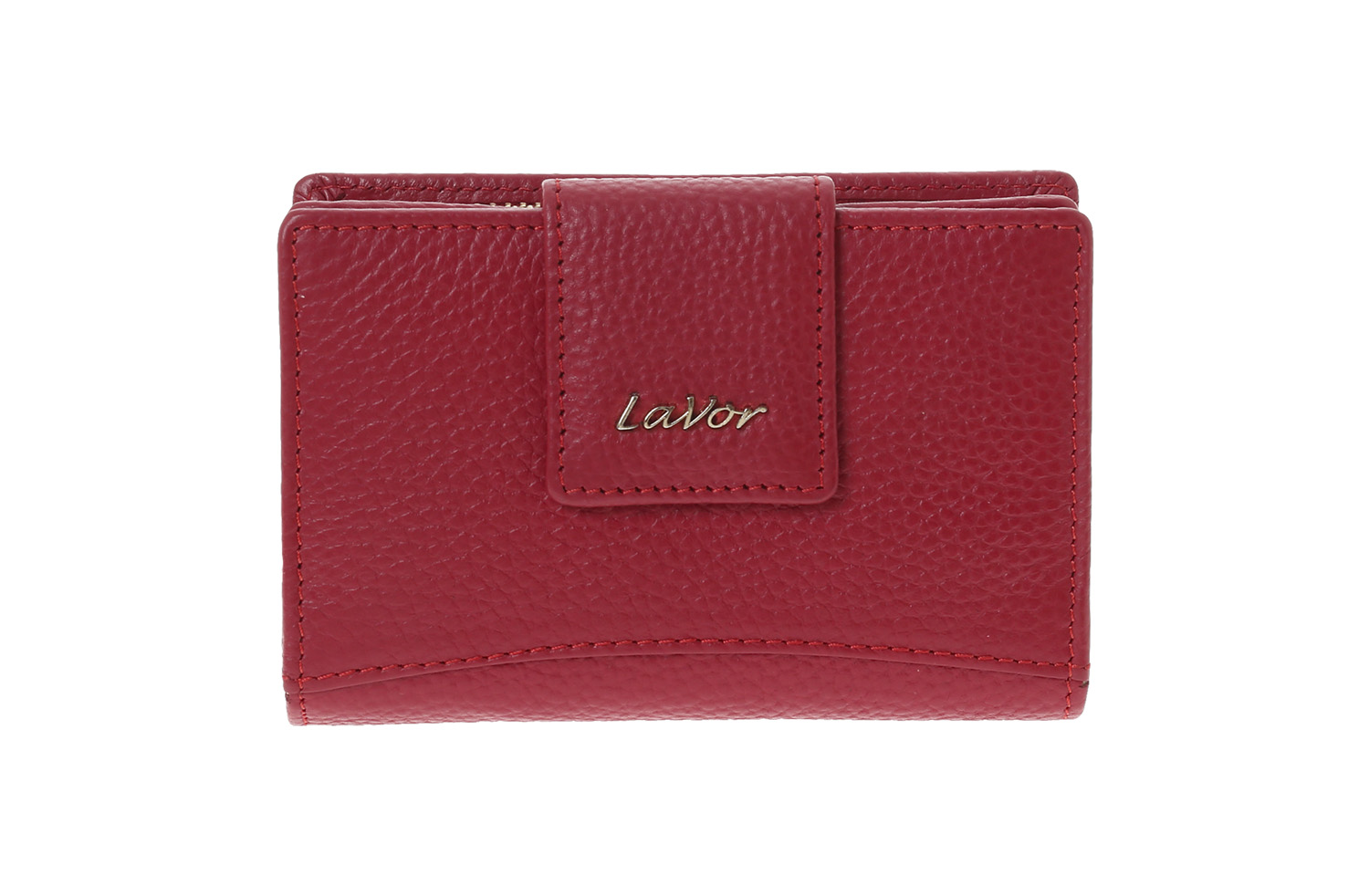 LaVor 1-6163 Γυναικείο Δερμάτινο Πορτοφόλι με Rfid Κόκκινο