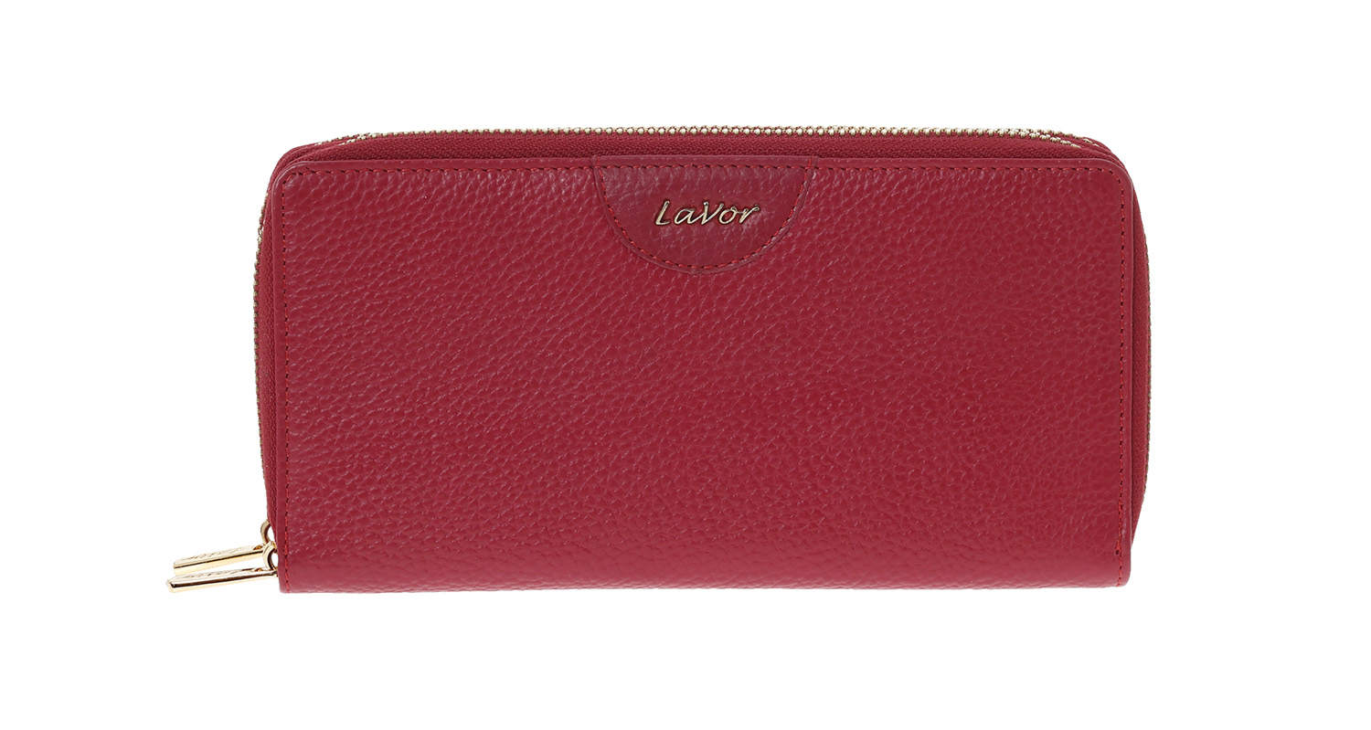 LaVor 1-6159 Γυναικείο Δερμάτινο Πορτοφόλι με Rfid Κόκκινο