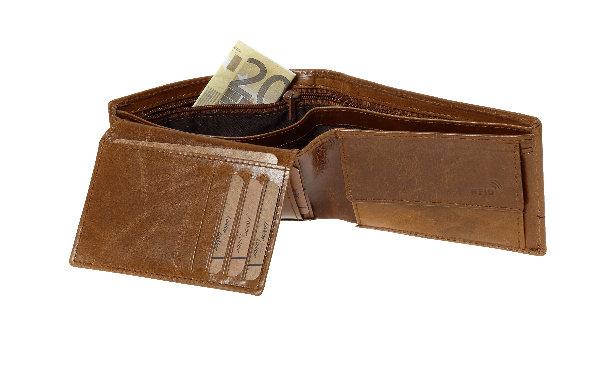 LaVor 1-3819 Ανδρικό Δερμάτινο Πορτοφόλι με RFID Μαύρο LaVor 1-3819 Ανδρικό Δερμάτινο Πορτοφόλι με RFID Μαύρο