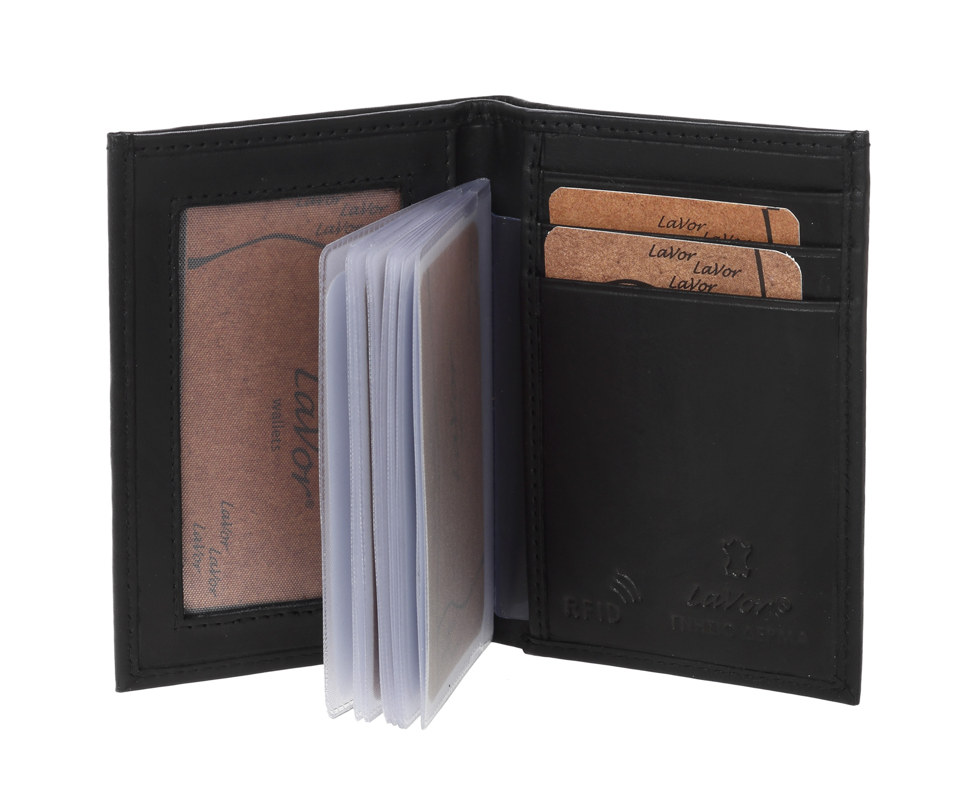 LaVor 1-3265 Ανδρικό Δερμάτινο Πορτοφόλι με RFID Μαύρο LaVor 1-3265 Ανδρικό Δερμάτινο Πορτοφόλι με RFID Μαύρο