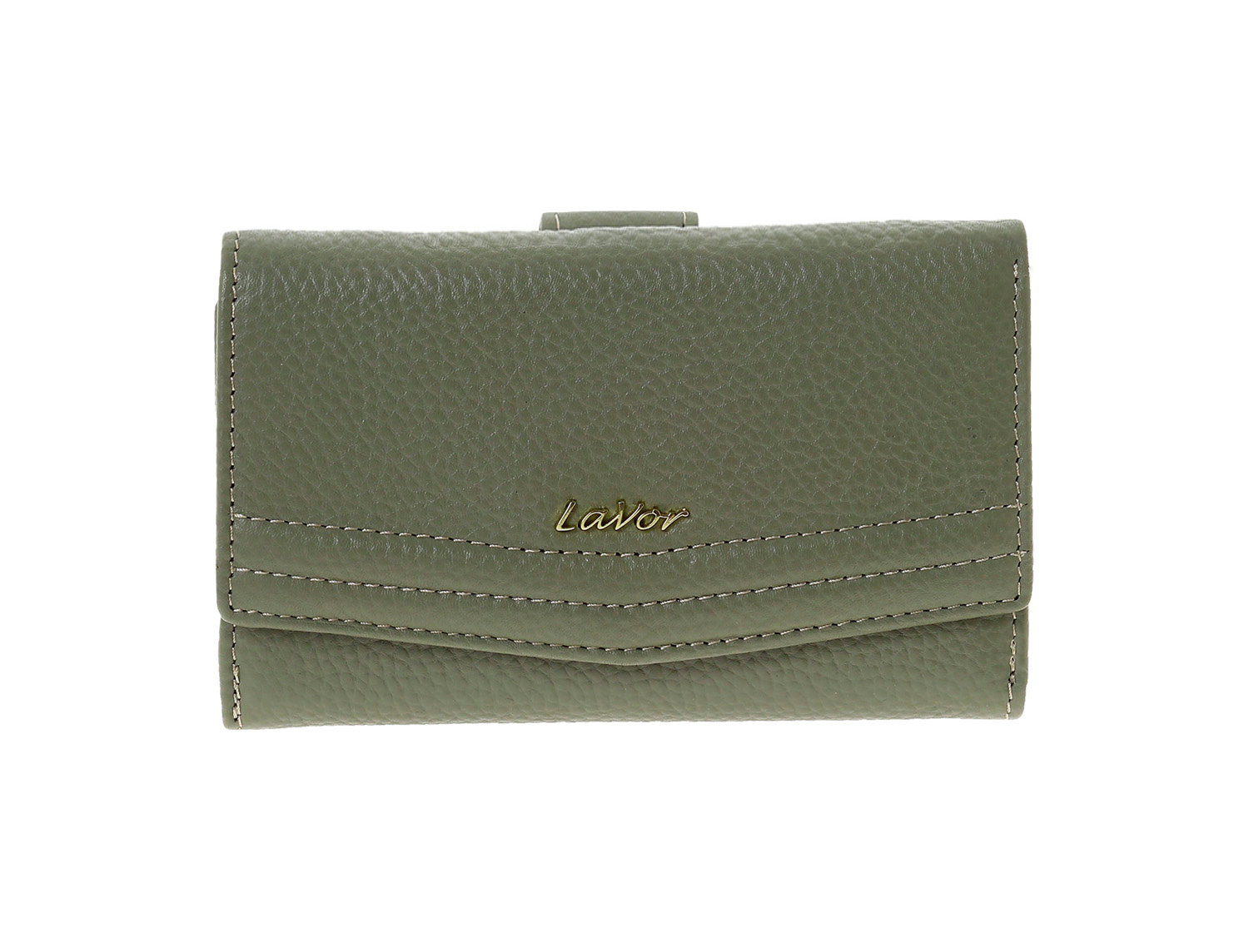 LaVor 1-6019 Γυναικείο Δερμάτινο Πορτοφόλι με Rfid Χακί