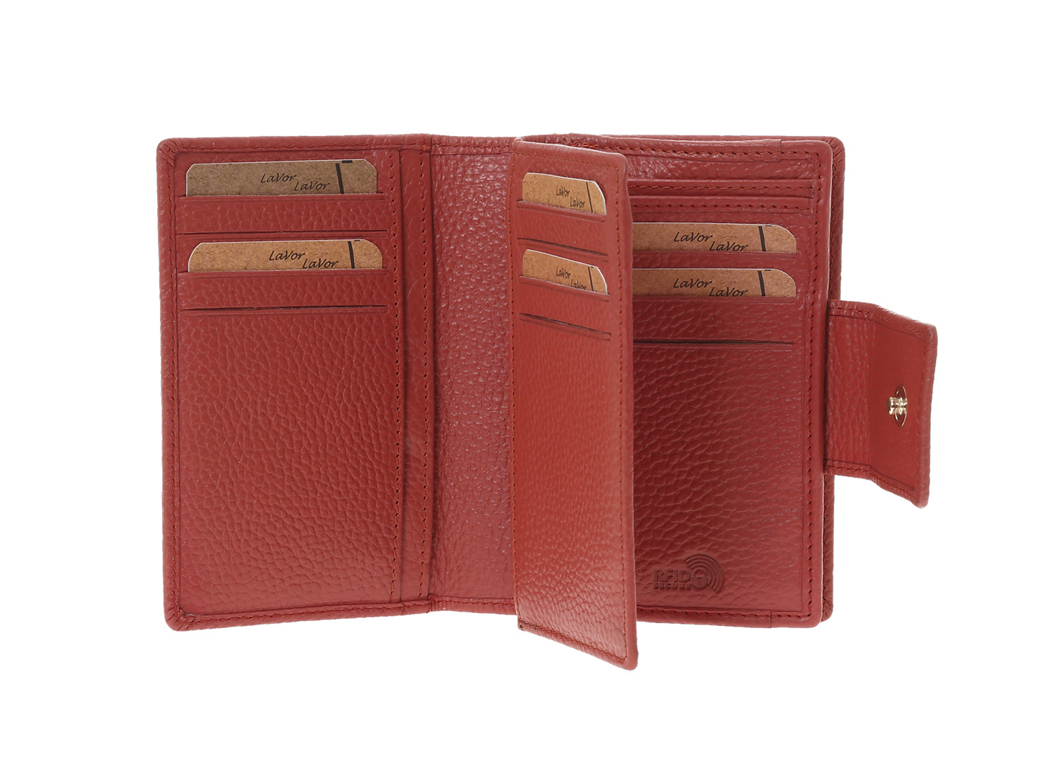 LaVor 1-6163 Γυναικείο Δερμάτινο Πορτοφόλι με Rfid Τερακότα LaVor 1-6163 Γυναικείο Δερμάτινο Πορτοφόλι με Rfid Τερακότα