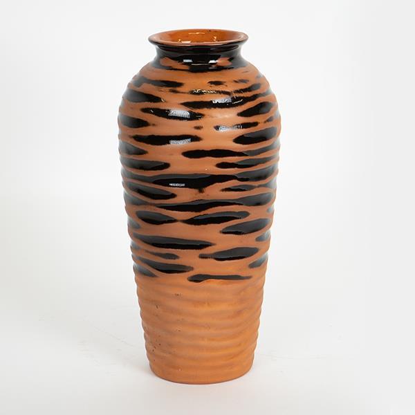 ΒΑΖΟ ΚΕΡΑΜΙΚΟ ΤΕΡΑΚΟΤΑ – ΜΑΥΡΟ 13.5×13.5×28.8cm