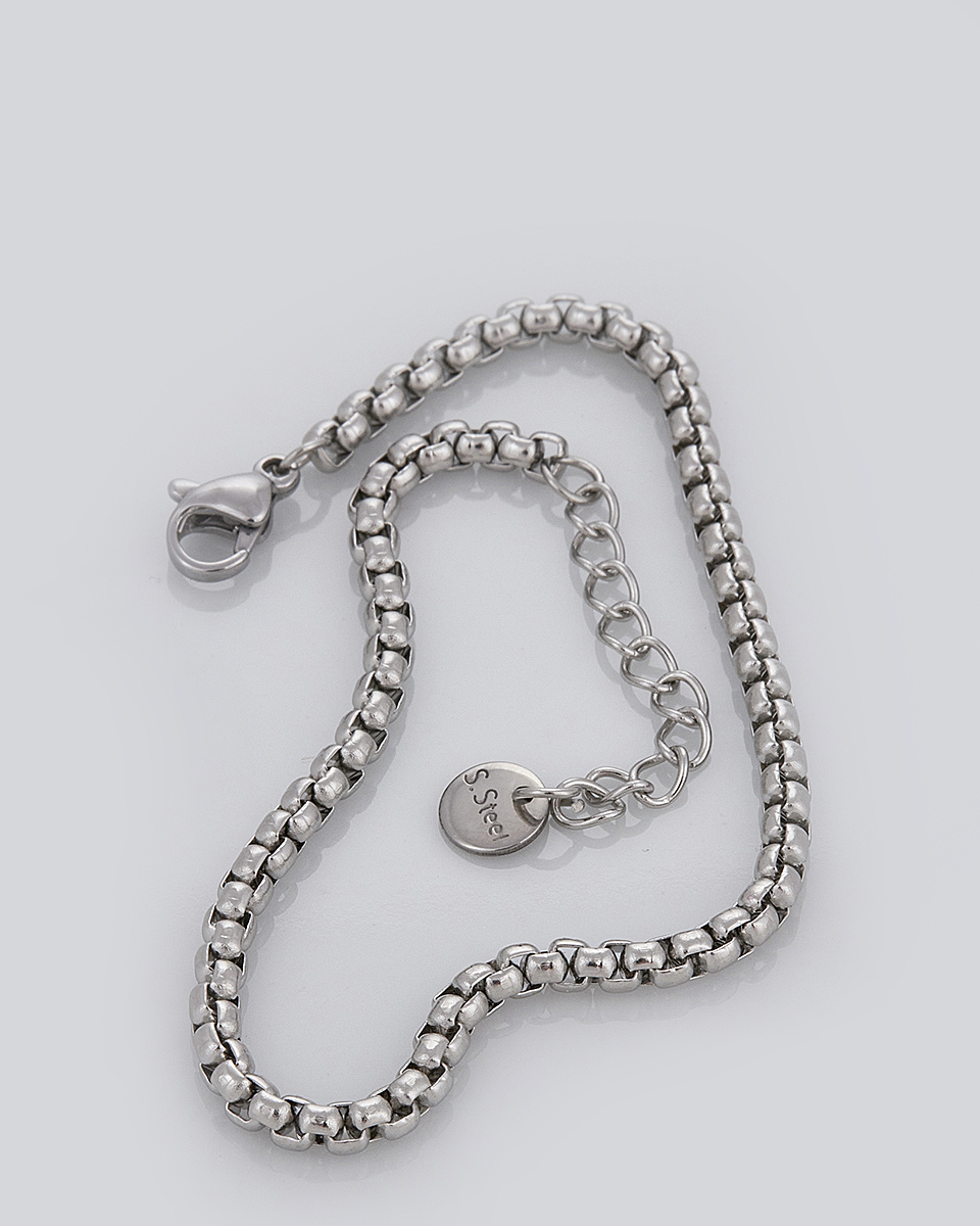 Sequoia Aνδρικό Βραχιόλι λεπτή χειροπέδα από ανοξείδωτο ατσάλι SE-0700