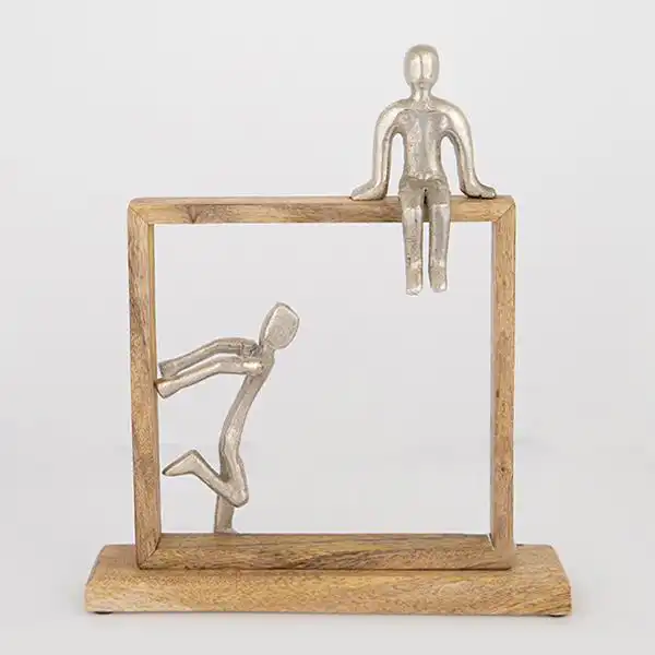 ΔΙΑΚΟΣΜΗΤΙΚΟ ΦΙΓΟΥΡΑ ΞΥΛΟ- ΜΕΤΑΛΛΟ ΑΣΗΜΙ- ΦΥΣΙΚΟ30x5x36cm ΔΙΑΚΟΣΜΗΤΙΚΟ ΦΙΓΟΥΡΑ ΞΥΛΟ- ΜΕΤΑΛΛΟ ΑΣΗΜΙ- ΦΥΣΙΚΟ30x5x36cm