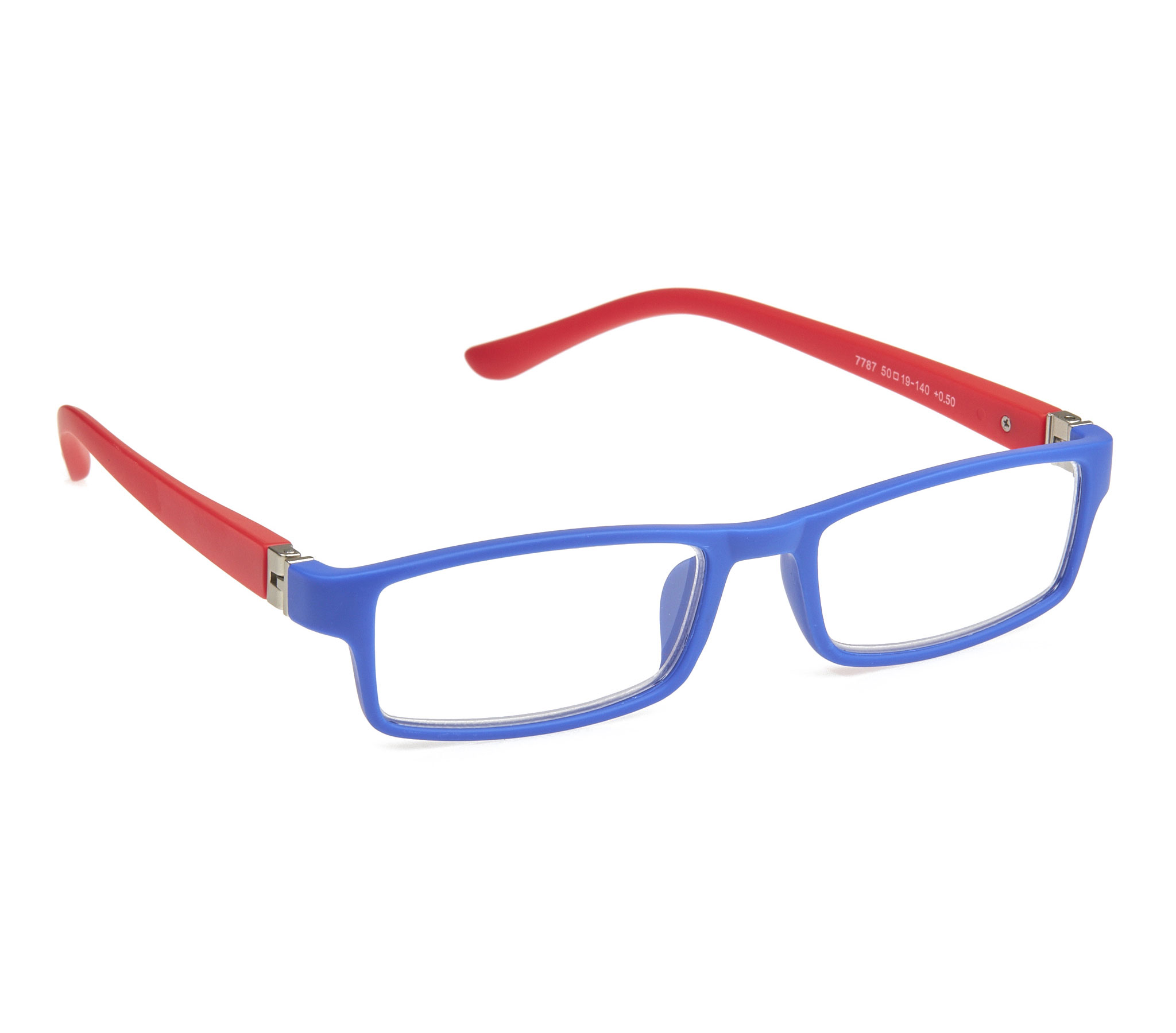 Γυαλιά πρεσβυωπίας Άθραυστα Με ευέλικτες ελαστικές αρθρώσεις που ανοίγουν τους βραχίονες μέχρι 180 μοίρες 7787 μπλε/κόκκινο