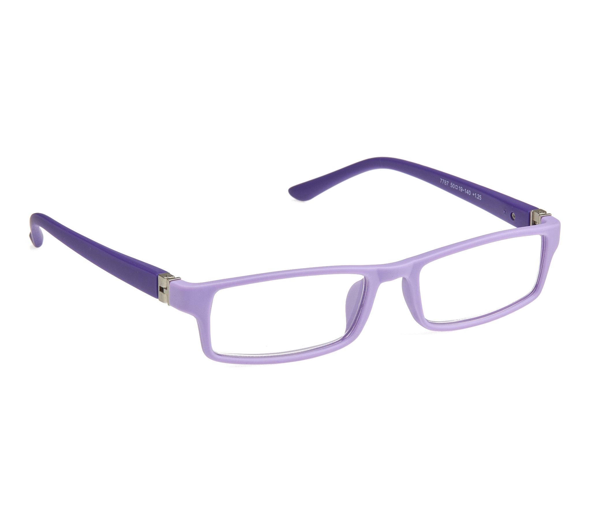 Γυαλιά πρεσβυωπίας Άθραυστα Με ευέλικτες ελαστικές αρθρώσεις που ανοίγουν τους βραχίονες μέχρι 180 μοίρες 7787 λιλά/μωβ