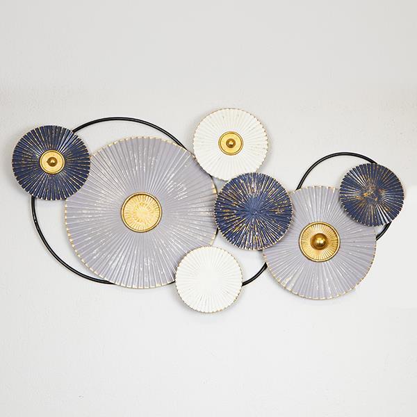 ΔΙΑΚΟΣΜΗΤΙΚΟ ΤΟΙΧΟΥ ΛΕΥΚΟ – ΜΠΛΕ – ΓΚΡΙ 103.5x4x53.5cm