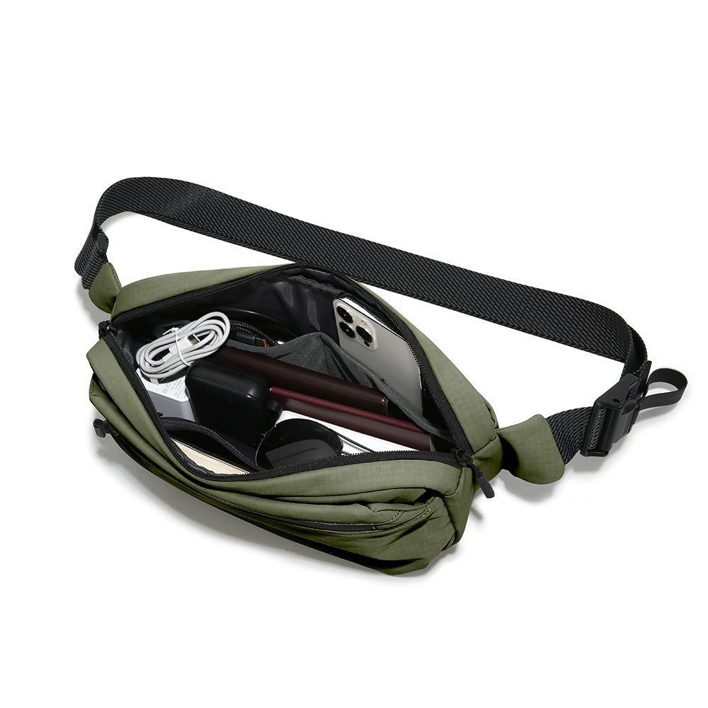 Τσαντάκι μέσης Bange 7851 χακί