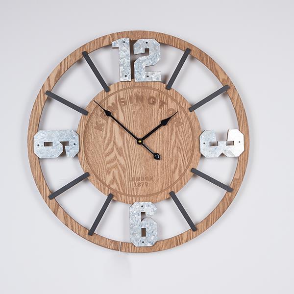 ΡΟΛΟΪ ΤΟΙΧΟΥ ΞΥΛΙΝΟ – ΜΕΤΑΛΛΙΚΟ NATURAL – ΜΑΥΡΟ – ΓΚΡΙ 60x5x60cm