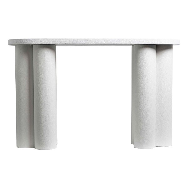 ΚΟΝΣΟΛΑ ΞΥΛΙΝΗ ΛΕΥΚΗ 120x40x75cm