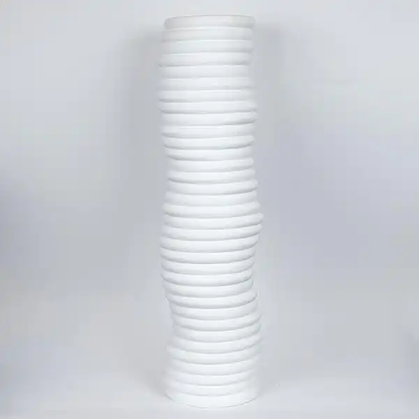 ΒΑΖΟ ΚΕΡΑΜΙΚΟ ΛΕΥΚΟ 21.3x17x75.5cm ΒΑΖΟ ΚΕΡΑΜΙΚΟ ΛΕΥΚΟ 21.3x17x75.5cm