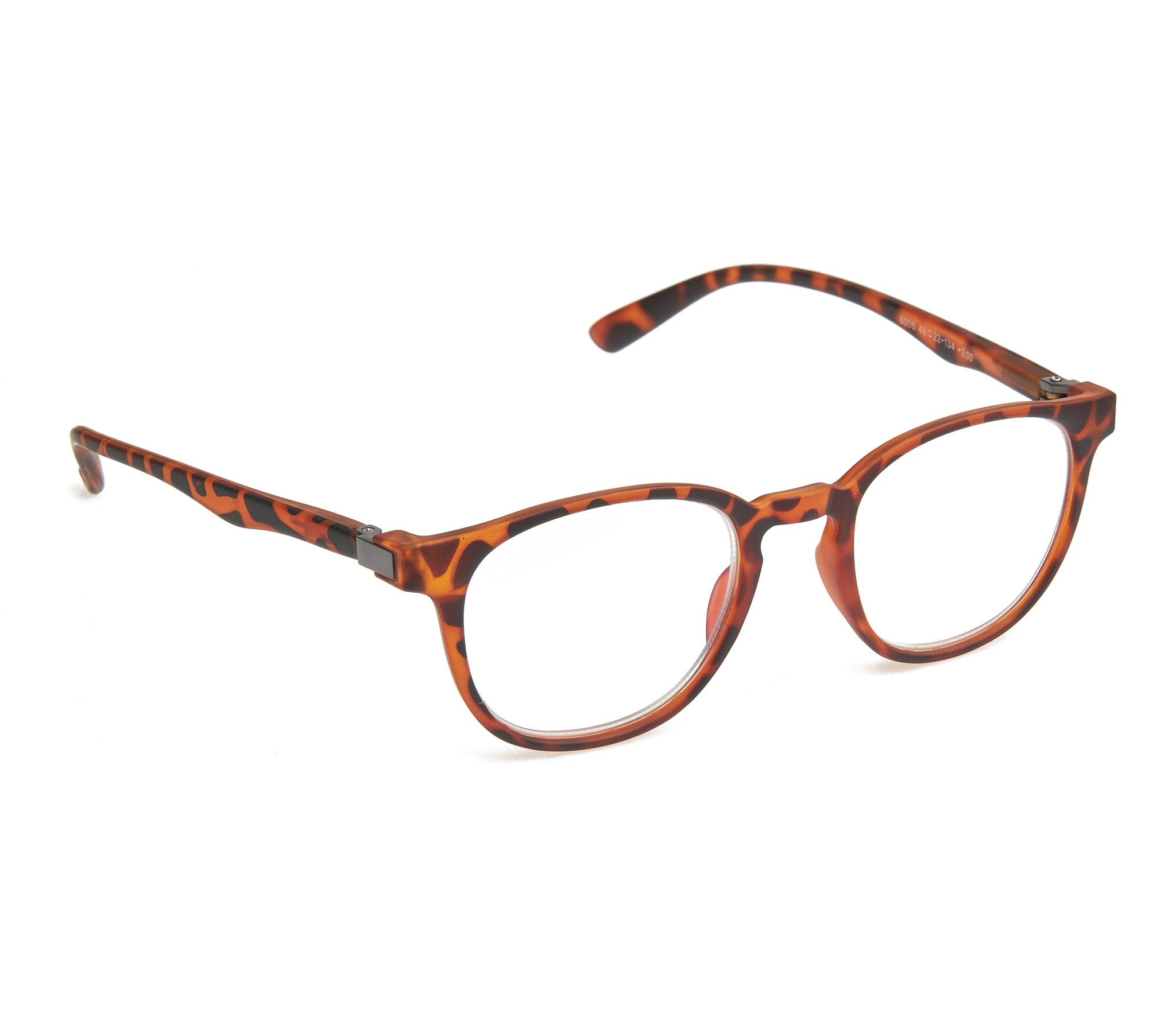 Γυαλιά διαβάσματος-πρεσβυωπίας Άθραυστα με φίλτρο προστασίας για υπολογιστή με ευέλικτες ελαστικές αρθρώσεις που ανοίγουν τους βραχίονες μέχρι 180 μοίρες 8006 καφέ