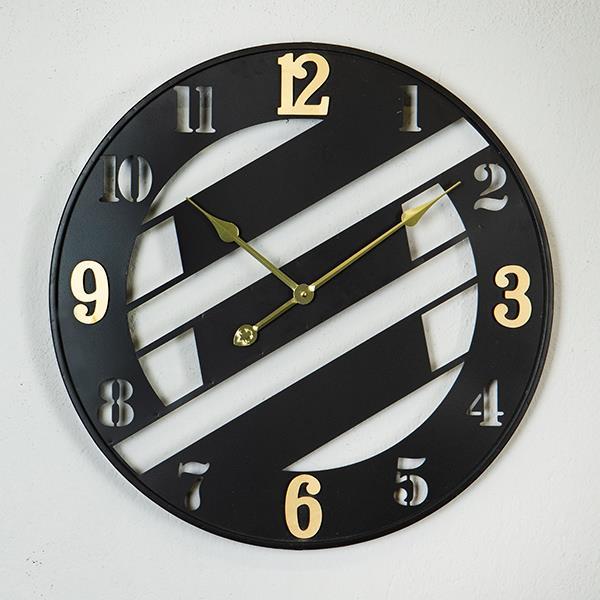 ΡΟΛΟΪ ΤΟΙΧΟΥ ΜΕΤΑΛΛΙΚΟ ΜΑΥΡΟ – ΧΡΥΣΟ 60x4x60cm