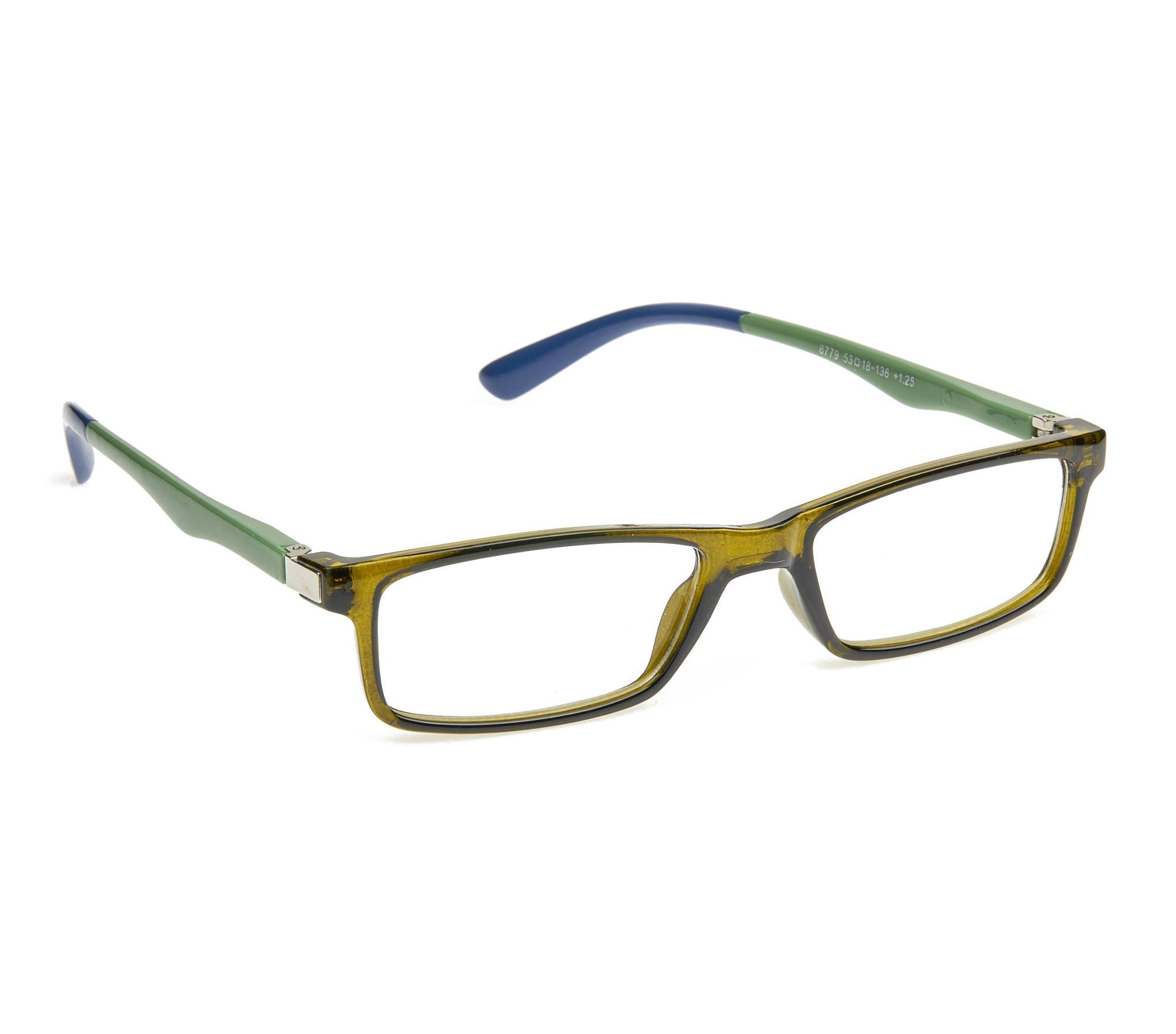 Γυαλιά πρεσβυωπίας Άθραυστα Με ευέλικτες ελαστικές αρθρώσεις που ανοίγουν τους βραχίονες μέχρι 180 μοίρες 8779 πράσινο