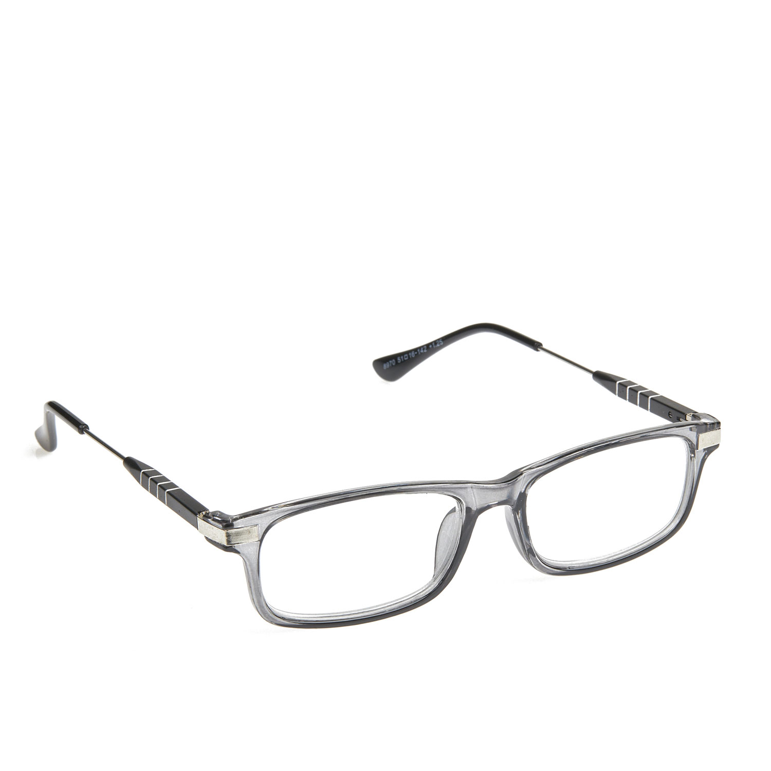 Γυαλιά πρεσβυωπίας Άθραυστα Με ευέλικτες ελαστικές αρθρώσεις που ανοίγουν τους βραχίονες μέχρι 180 μοίρες 8970 γκρι