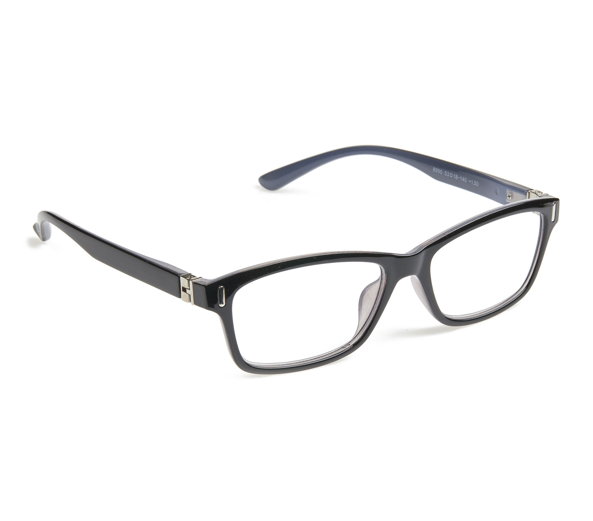 Γυαλιά πρεσβυωπίας Άθραυστα Με ευέλικτες ελαστικές αρθρώσεις που ανοίγουν τους βραχίονες μέχρι 180 μοίρες 8990 μαύρο