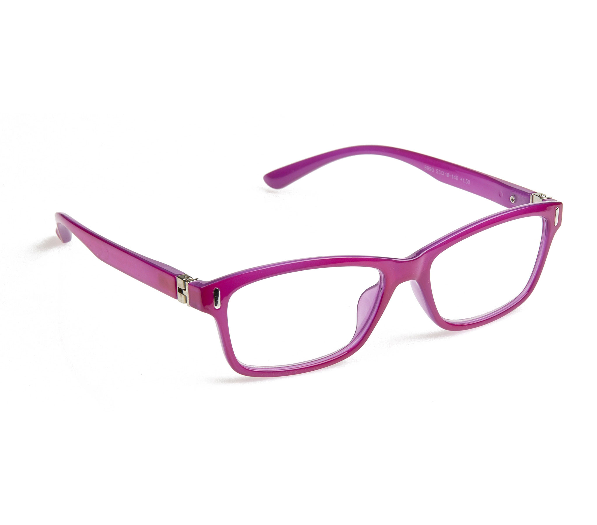 Γυαλιά πρεσβυωπίας Άθραυστα Με ευέλικτες ελαστικές αρθρώσεις που ανοίγουν τους βραχίονες μέχρι 180 μοίρες 8990 φούξια