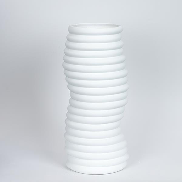 ΒΑΖΟ ΚΕΡΑΜΙΚΟ ΛΕΥΚΟ 17.6×14.3x38cm