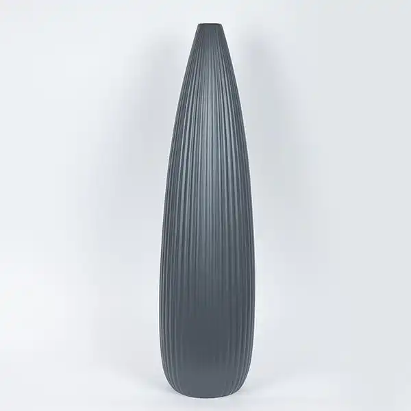 ΒΑΖΟ ΚΕΡΑΜΙΚΟ ΑΝΘΡΑΚΙ 19.5x78cm ΒΑΖΟ ΚΕΡΑΜΙΚΟ ΑΝΘΡΑΚΙ 19.5x78cm