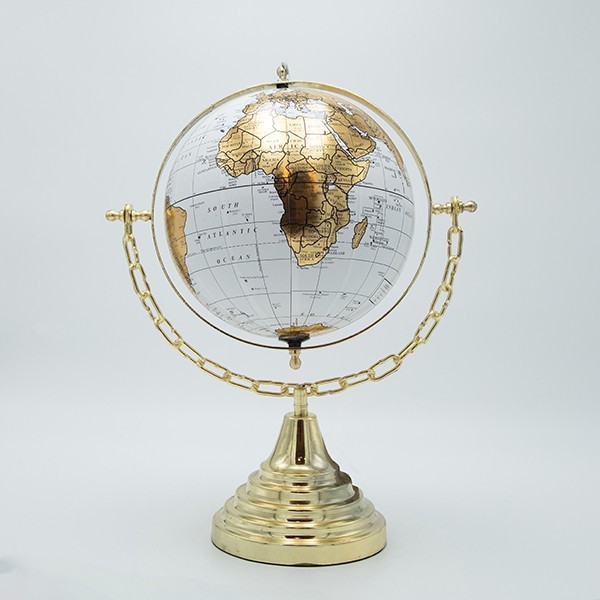 ΥΔΡΟΓΕΙΟΣ ΜΕΤΑΛΛΙΚΗ ΧΡΥΣΗ – ΛΕΥΚΗ 30.40cm