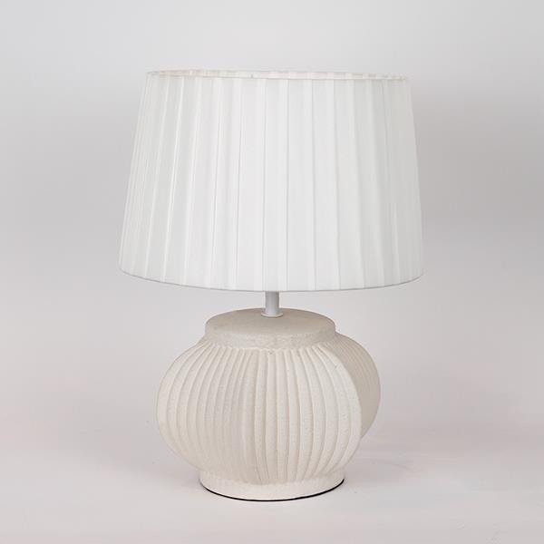 ΕΠΙΤΡΑΠΕΖΙΟ ΦΩΤΙΣΤΙΚΟ ΚΕΡΑΜΙΚΟ ΛΕΥΚΟ 28x24x43cm