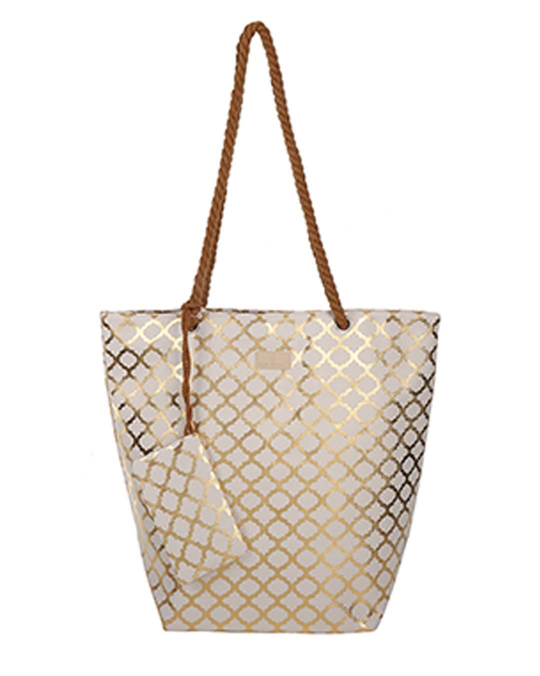 Τσάντα θαλάσσης 9628 – Χρυσό