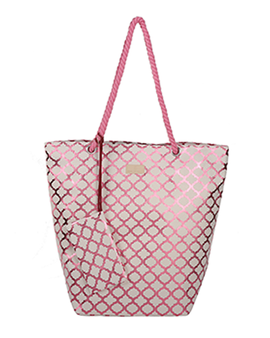 Τσάντα θαλάσσης 9628 – Ροζ