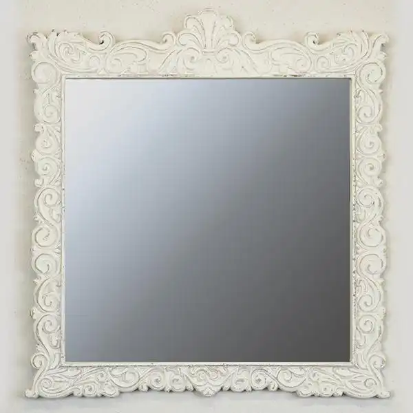 ΚΑΘΡΕΦΤΗΣ ΞΥΛΙΝΟΣ ΛΕΥΚΟΣ 52x2x56cm ΚΑΘΡΕΦΤΗΣ ΞΥΛΙΝΟΣ ΛΕΥΚΟΣ 52x2x56cm