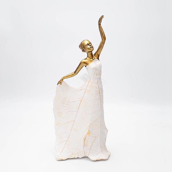 ΓΥΝΑΙΚΑ ΠΟΛΥΡΕΖΙΝ ΧΡΥΣΗ – ΛΕΥΚΗ 12×9.6x29cm