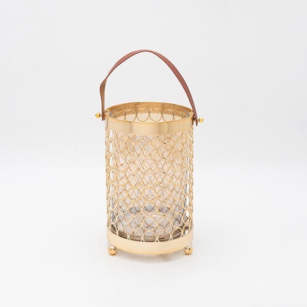 ΦΑΝΑΡΙ ΜΕΤΑΛΛΙΚΟ ΧΡΥΣΟ 14x22cm