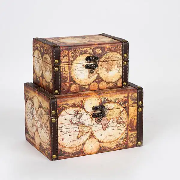 S/2 ΚΟΥΤΙΑ ΞΥΛΙΝΑ ΧΑΡΤΗΣ 20x14x12cm /
16x11x9cm S/2 ΚΟΥΤΙΑ ΞΥΛΙΝΑ ΧΑΡΤΗΣ 20x14x12cm /
16x11x9cm