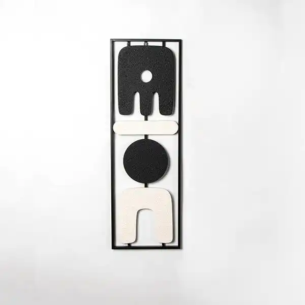 ΔΙΑΚΟΣΜΗΤΙΚΟ ΤΟΙΧΟΥ ΜΕΤΑΛΛΙΚΟ – ΞΥΛΙΝΟ ΛΕΥΚΟ – ΜΑΥΡΟ 28×2.5x85cm ΔΙΑΚΟΣΜΗΤΙΚΟ ΤΟΙΧΟΥ ΜΕΤΑΛΛΙΚΟ – ΞΥΛΙΝΟ ΛΕΥΚΟ – ΜΑΥΡΟ 28×2.5x85cm