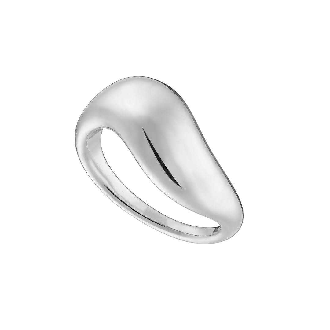 Sequoia γυναικείο ατσάλινο δαχτυλίδι Minimal σχέδιο N-02575