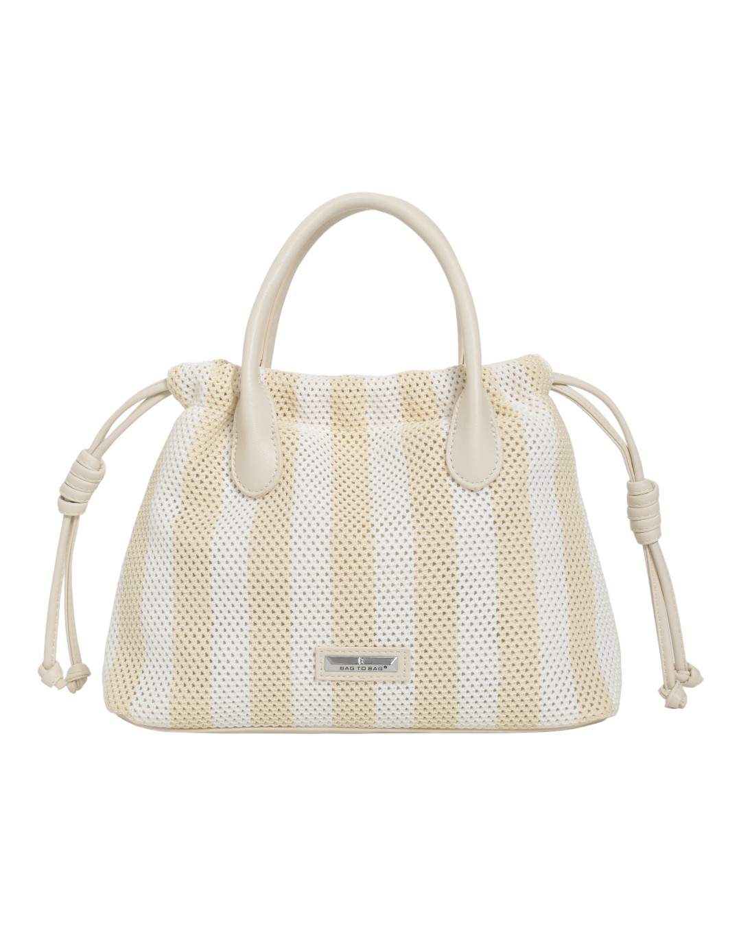 Τσάντα χειρός F2566-4 – Μπέζ Τσάντα χειρός F2566-4 – Μπέζ