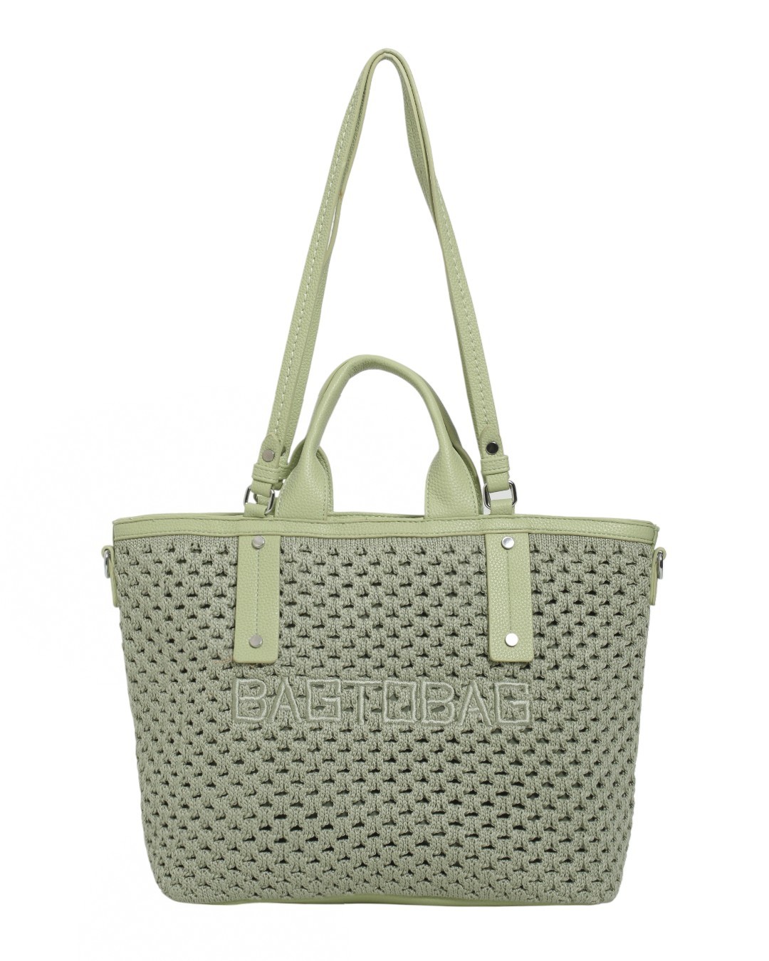 Τσάντα Ώμου F2663-4 - Πράσινο